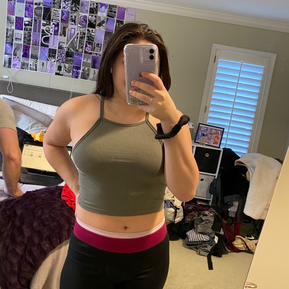H&M Green Tank Top